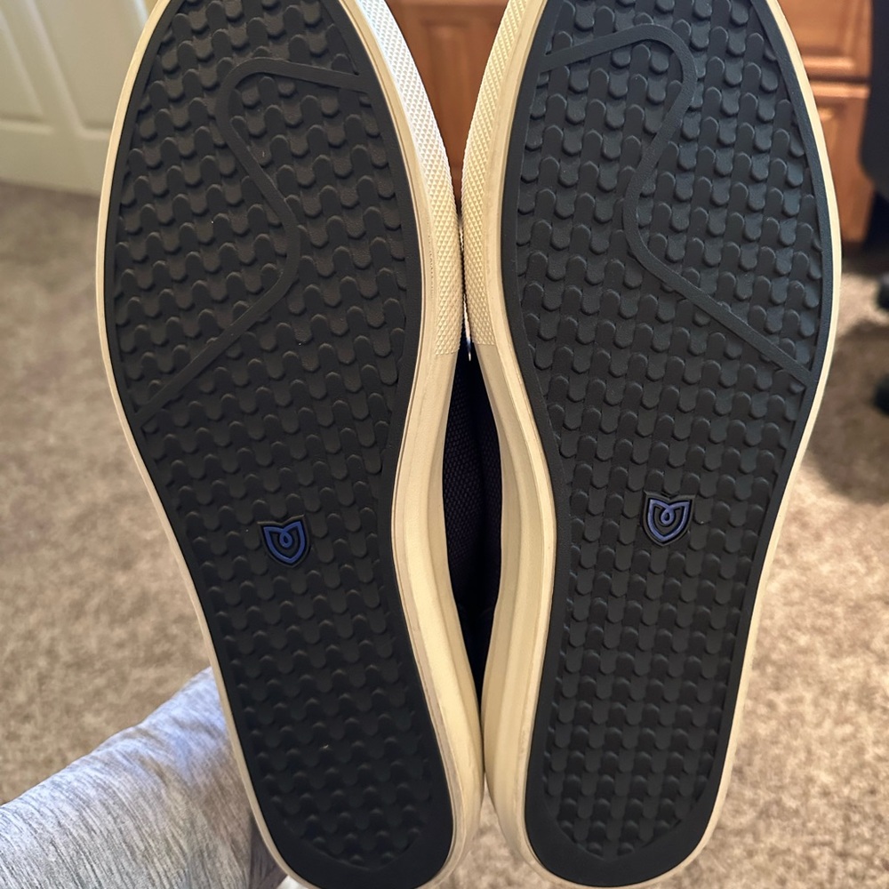 Men's Rothy's Navy Blue Canvas Sneakers size 12 - Picture 5 of 5